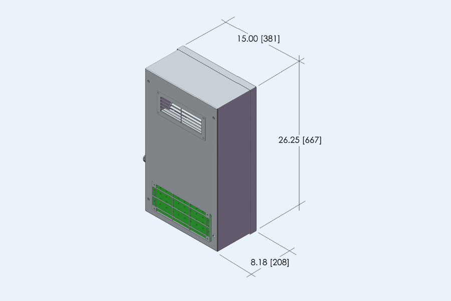 LHDE 1 Ton Evaporator